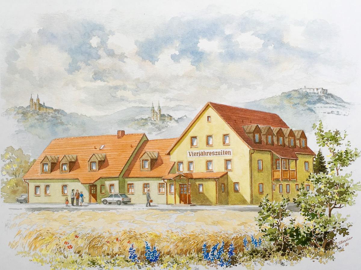 Hotel Garni Vierjahreszeiten バート・シュタッフェルシュタイン エクステリア 写真